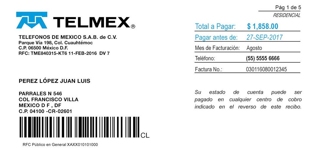 Opciones de pago de recibo Telmex con Telcel: guía paso a paso
